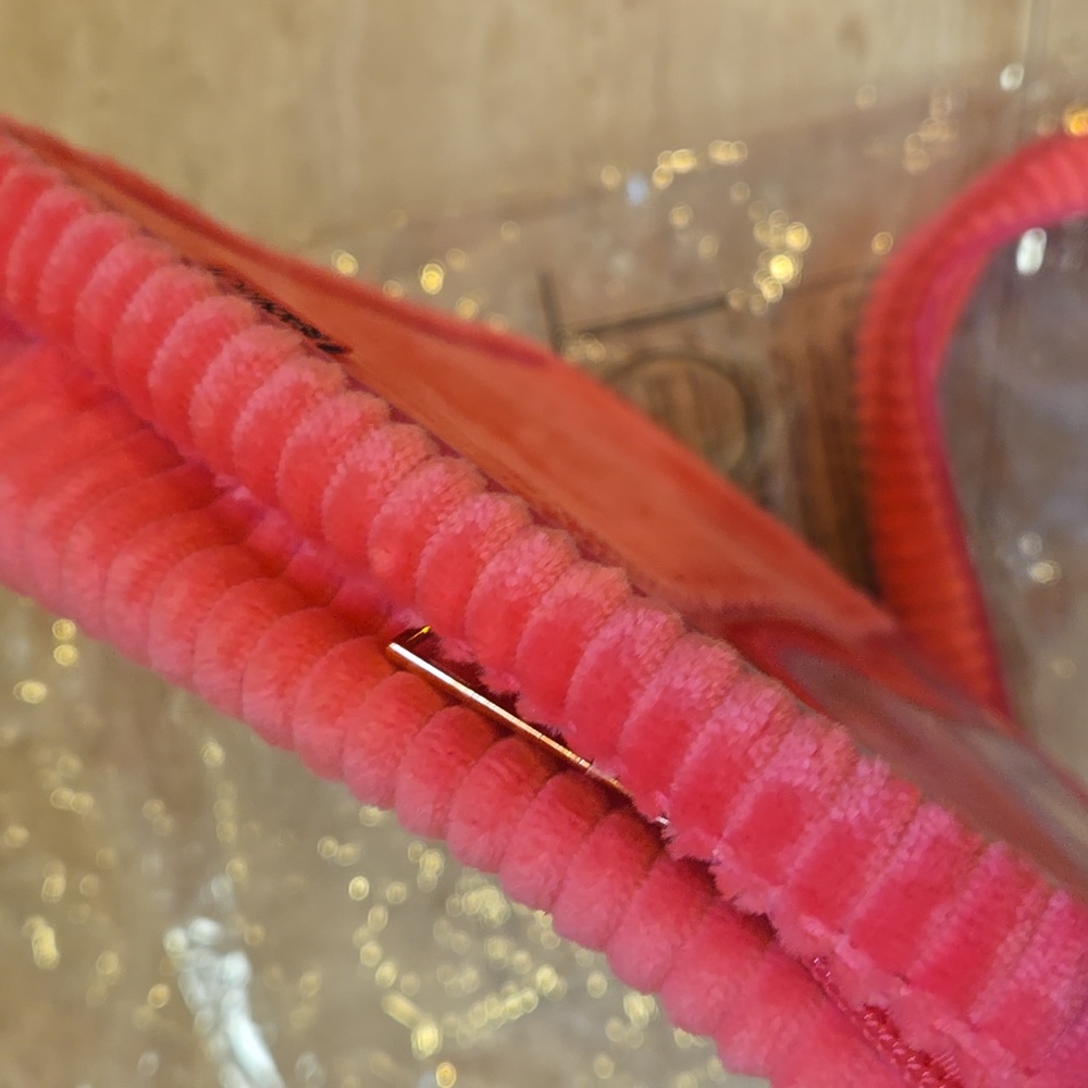 New Beach Riot Pink Ribbed Zipper Travel Duo - Picture 6 of 7